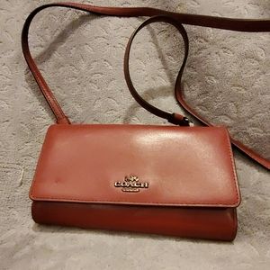 Coach crossbody wallet